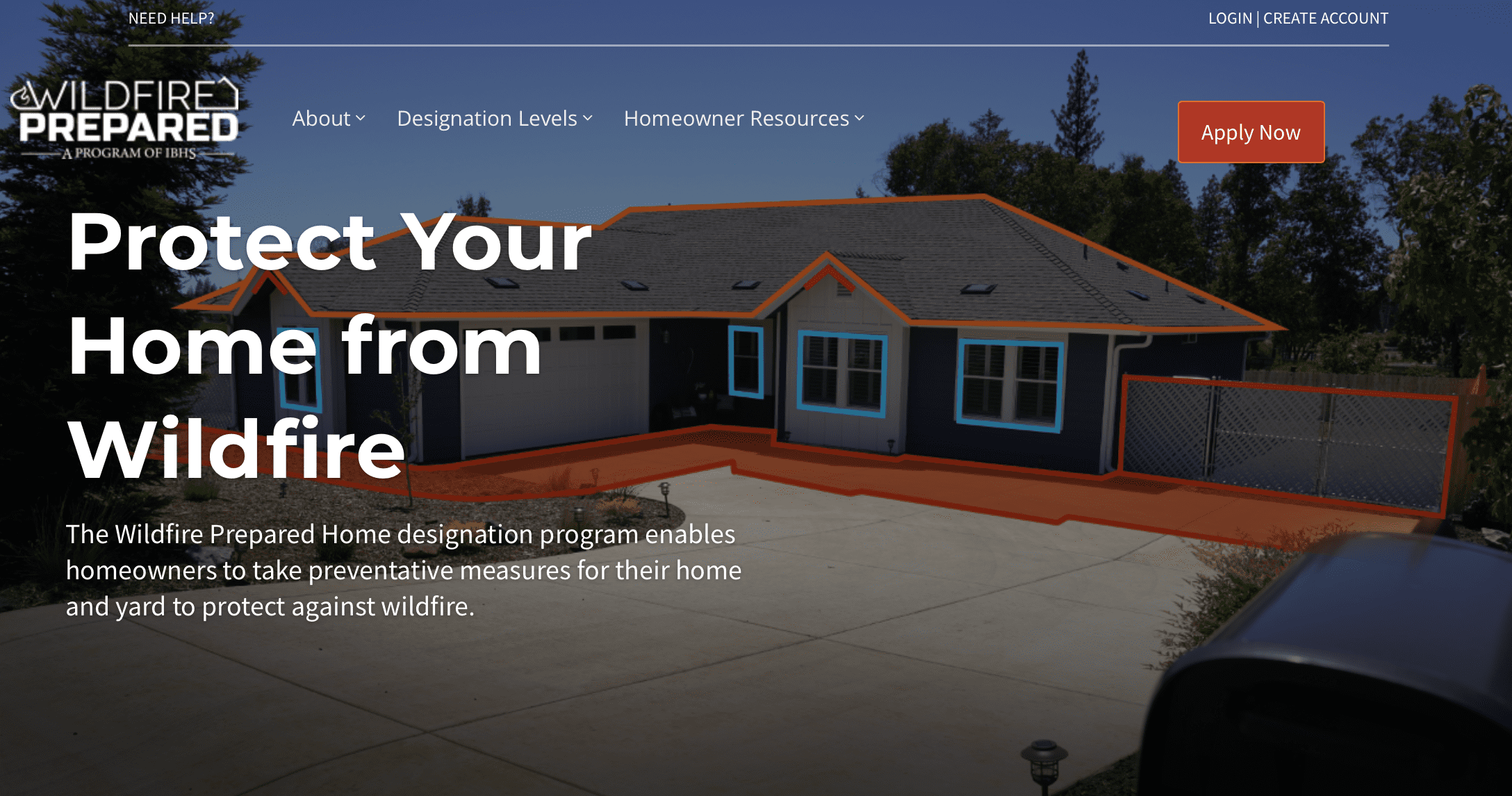 Wildfire Prepared Home