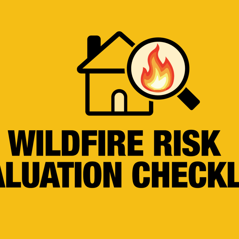 Wildfire Risk Evaluation Checklist